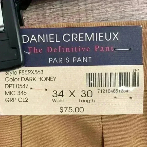 Daniel Cremieux pants NWT - Picture 4 of 5